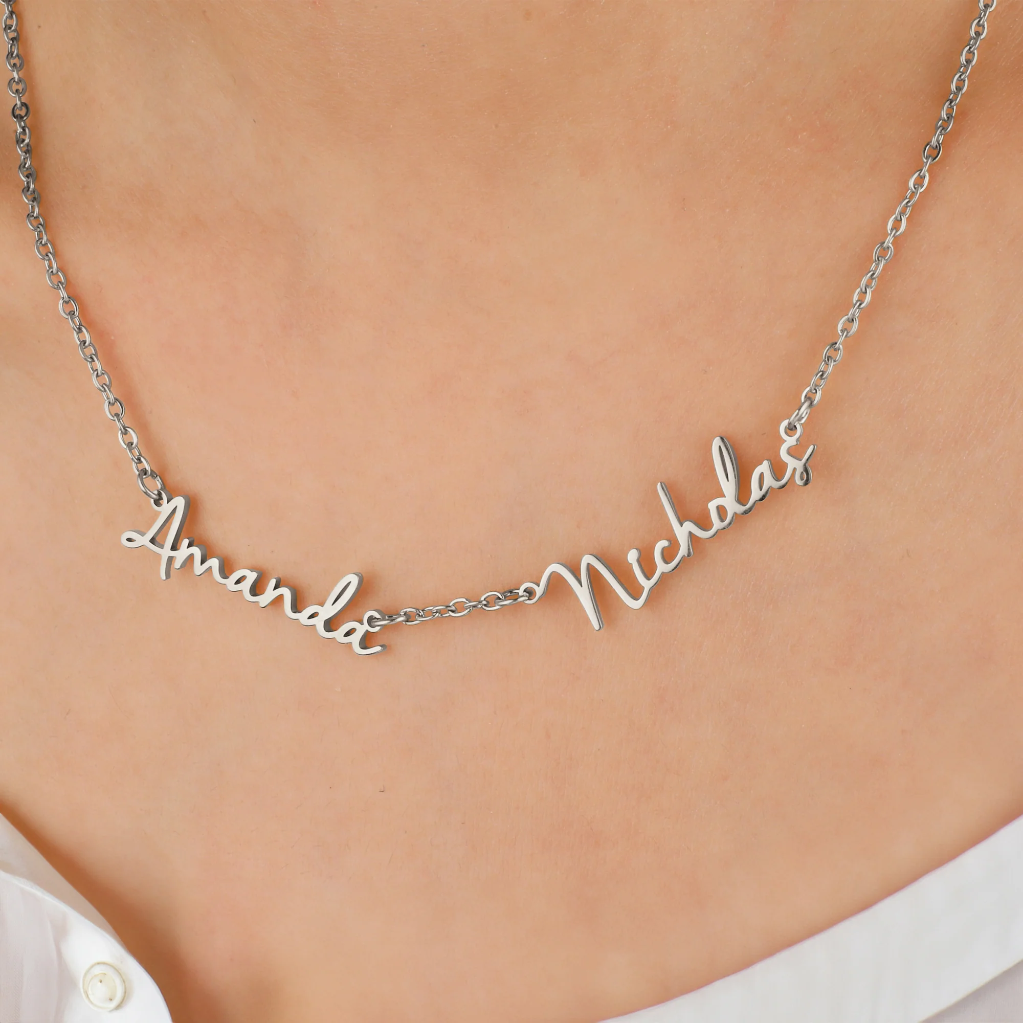 Fairy Multiple Name Necklace | Add Up to 4 Names - Image 75