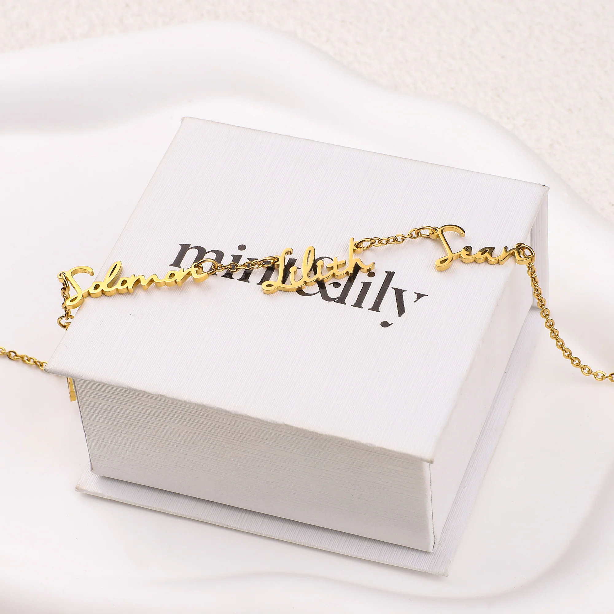 Fairy Multiple Name Necklace | Add Up to 4 Names - Image 78