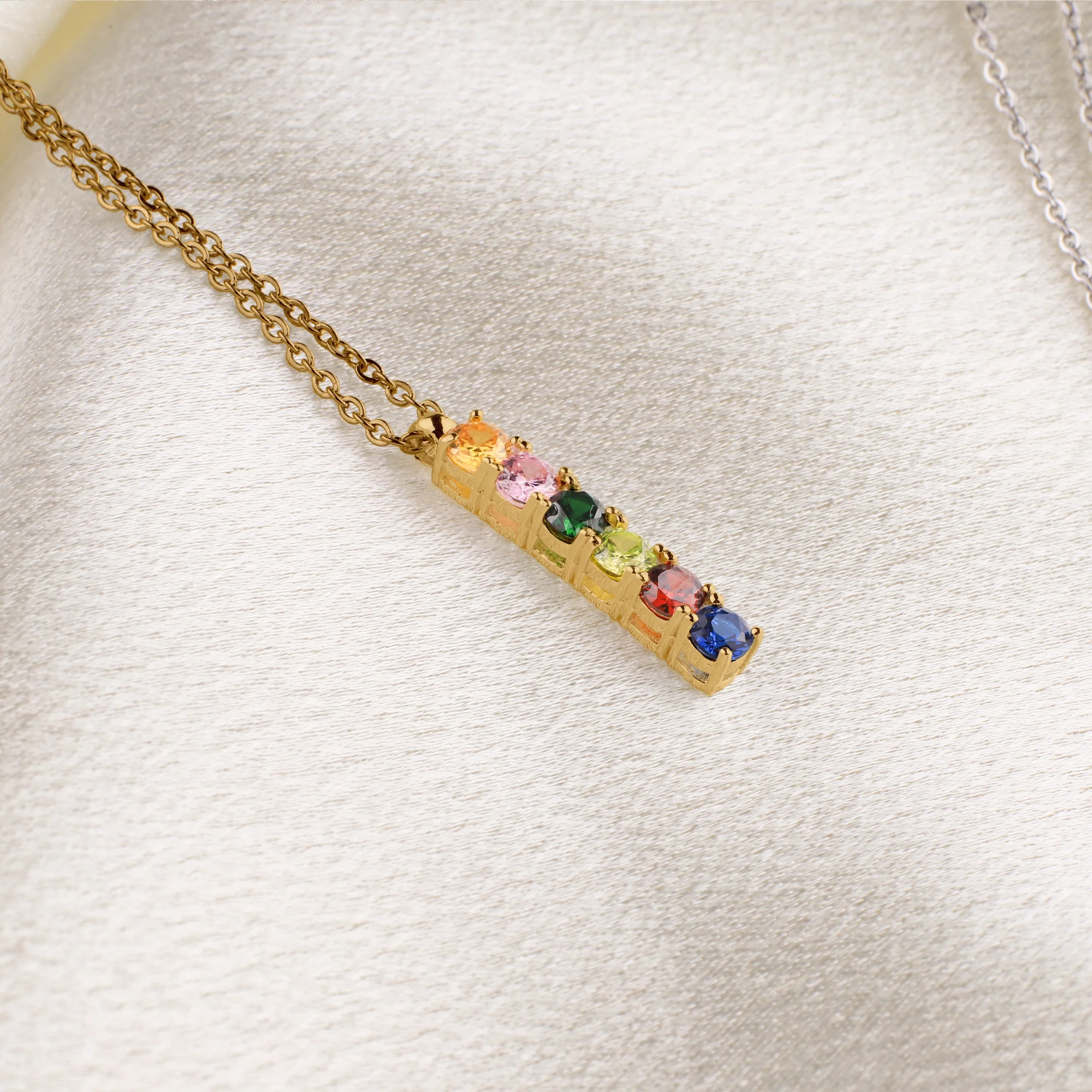 Family Birthstone Necklace - Image 17