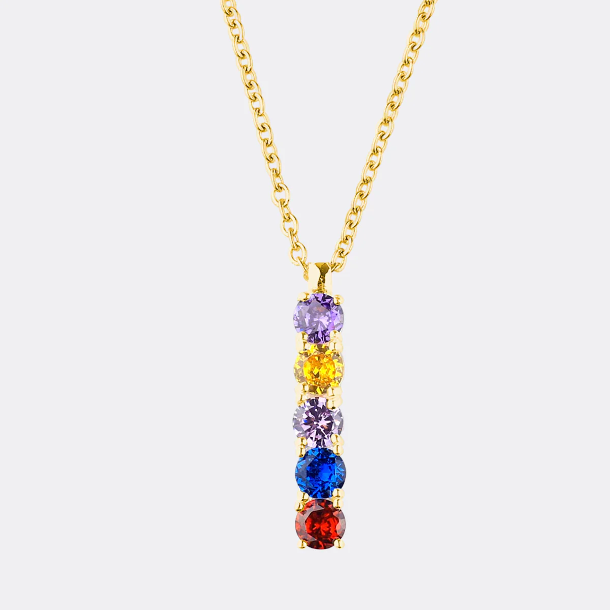 Family Birthstone Necklace - Image 19