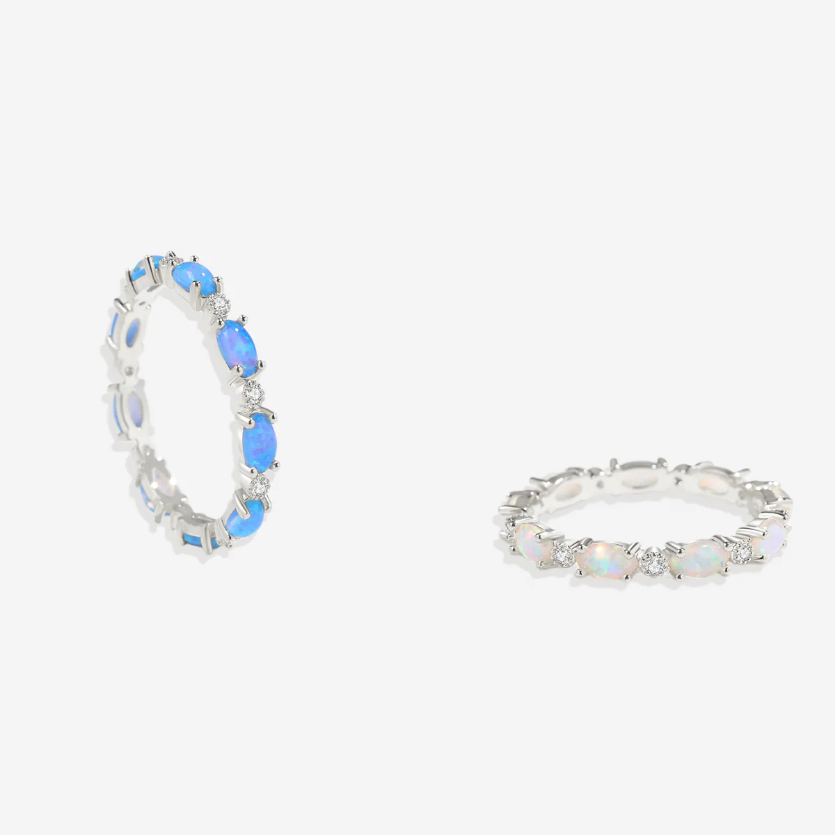 Eternity Fire Opal Ring - Image 47