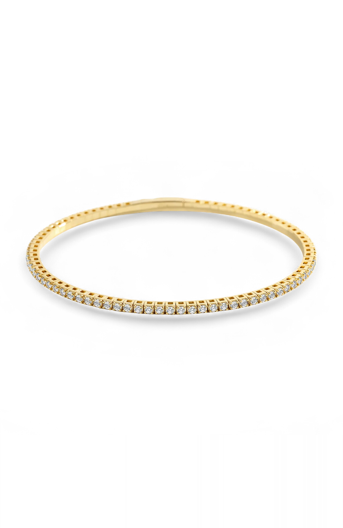 Flexible Diamond Tennis Bracelet - Image 15