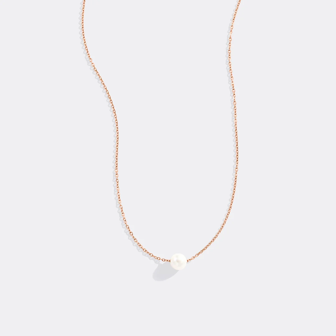 Floating Pearl Necklace - Image 11