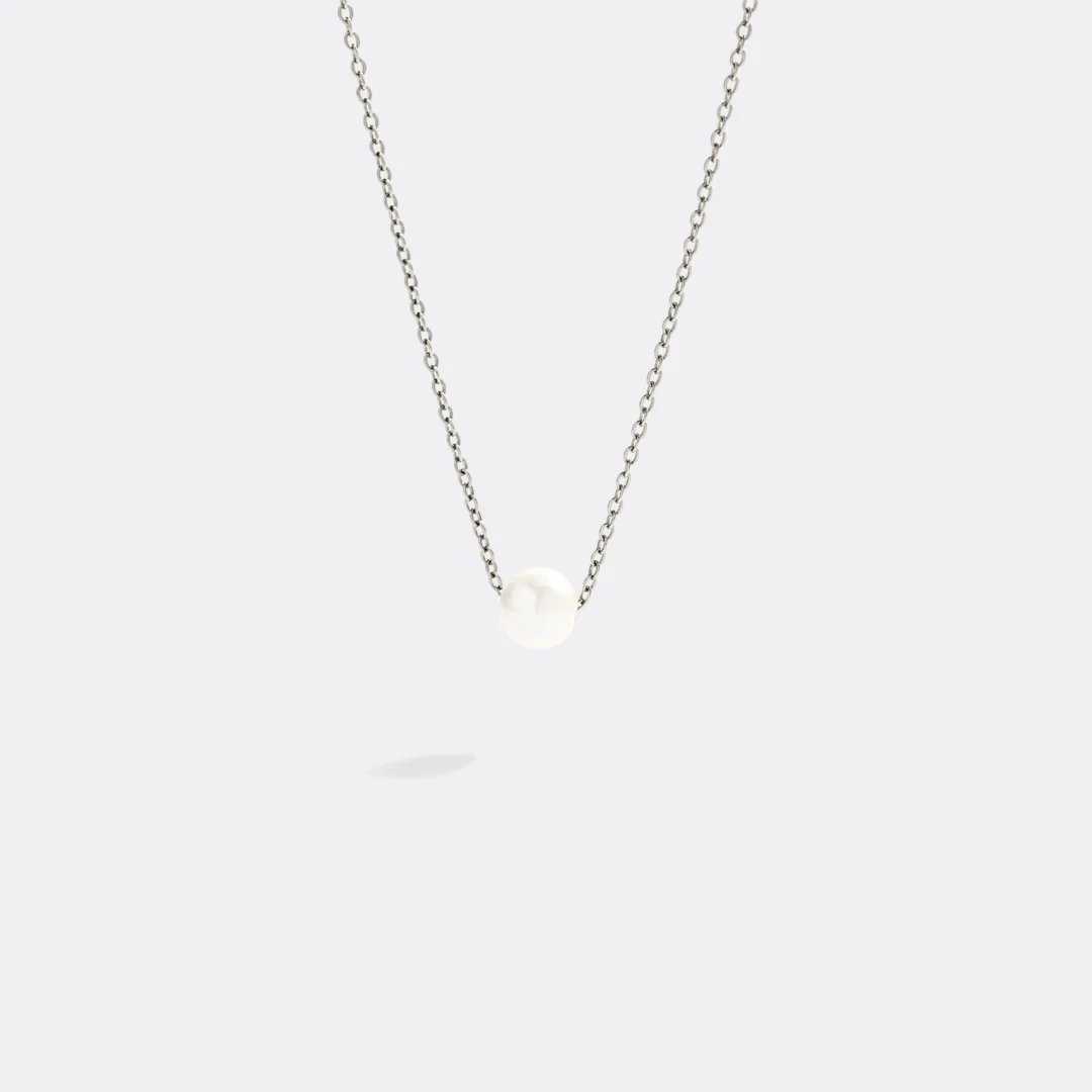 Floating Pearl Necklace - Image 12