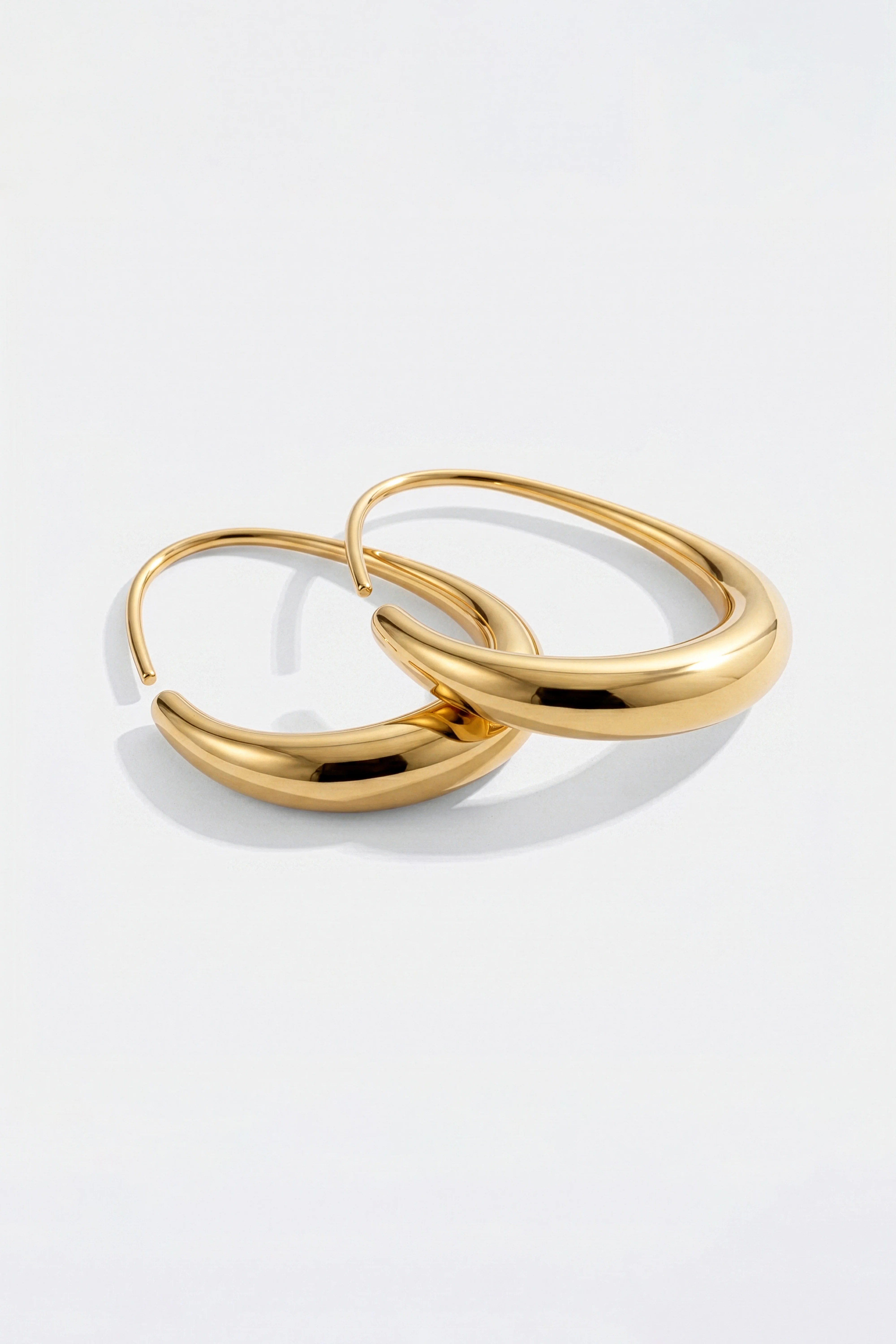 Fluid Hoop Earrings - Image 11