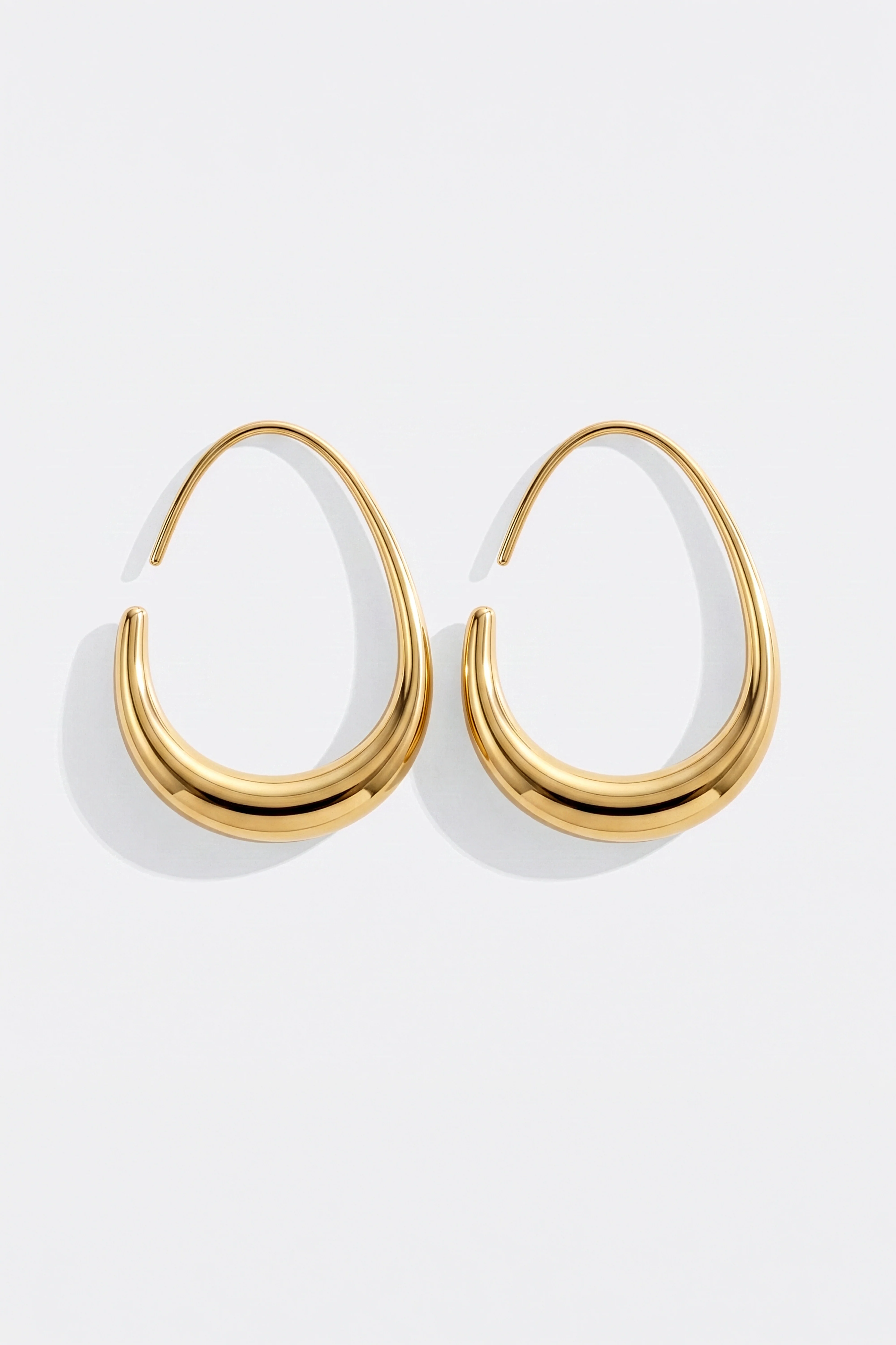 Fluid Hoop Earrings - Image 12