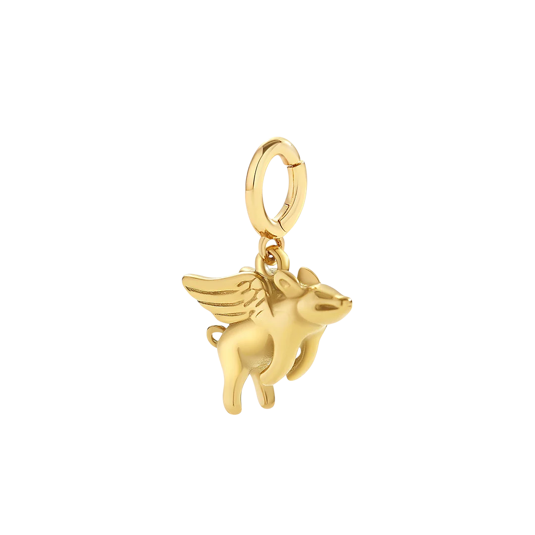 Flying Pig Charm - Image 3