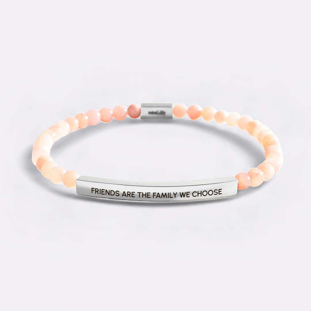 Friends Are The Family We Choose Beaded Inspire Bracelet - Image 16