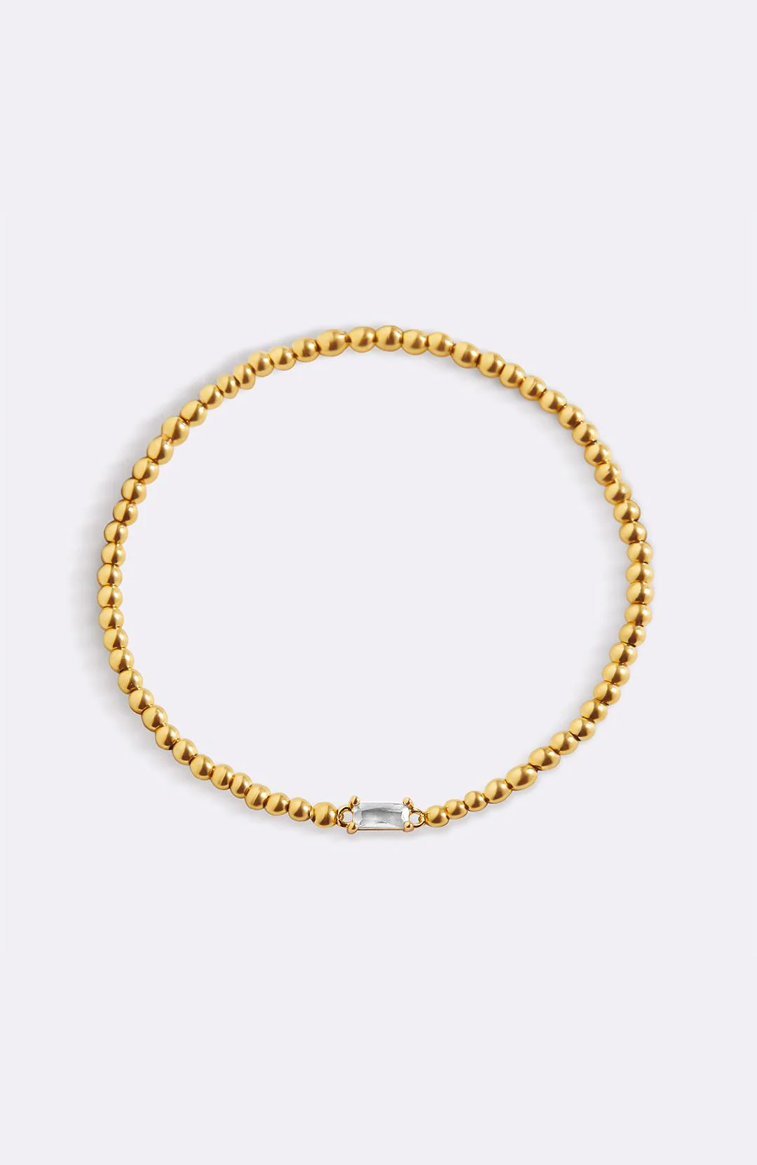 Gold Beaded Birthstone Bracelet - Image 104