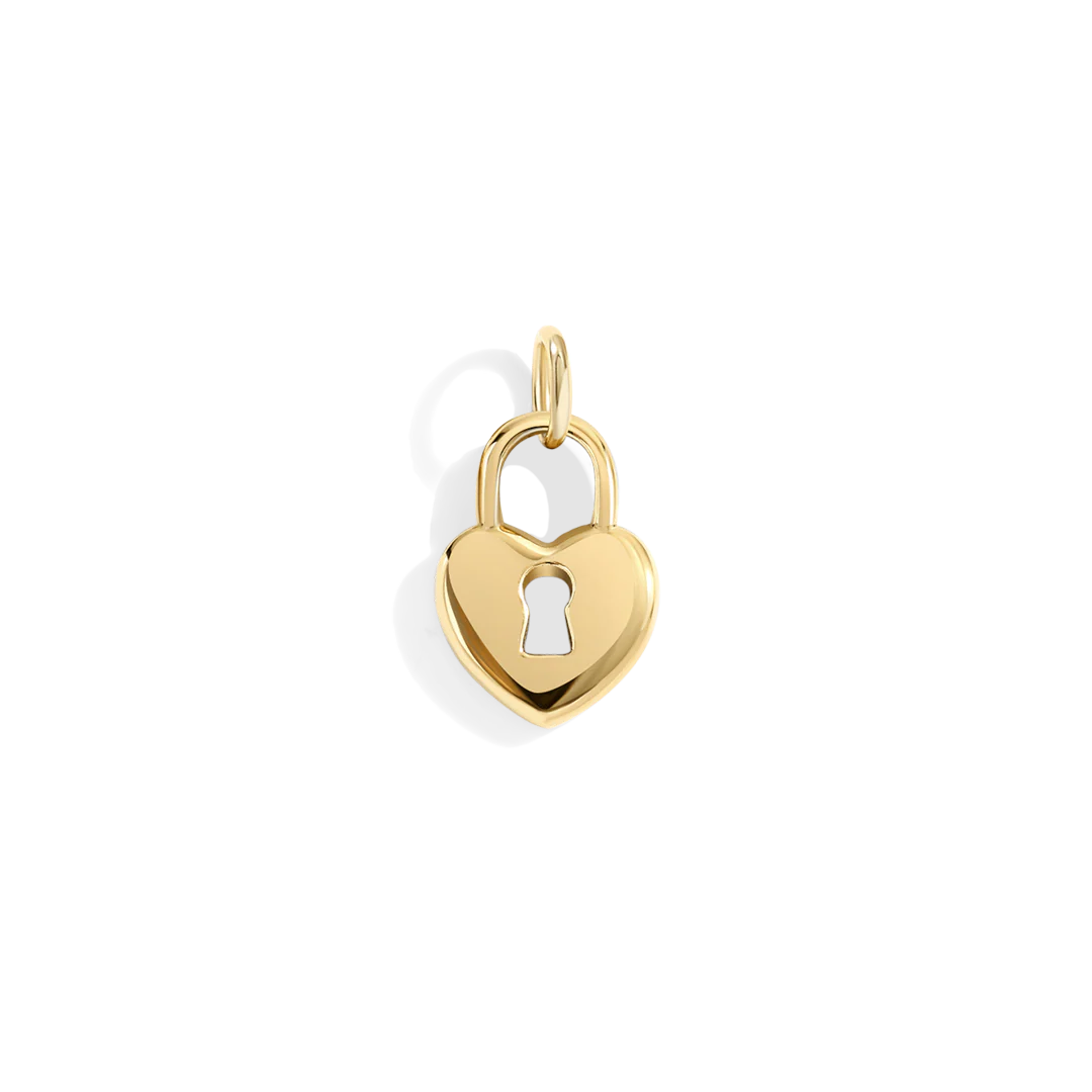 Heart Lock Charm