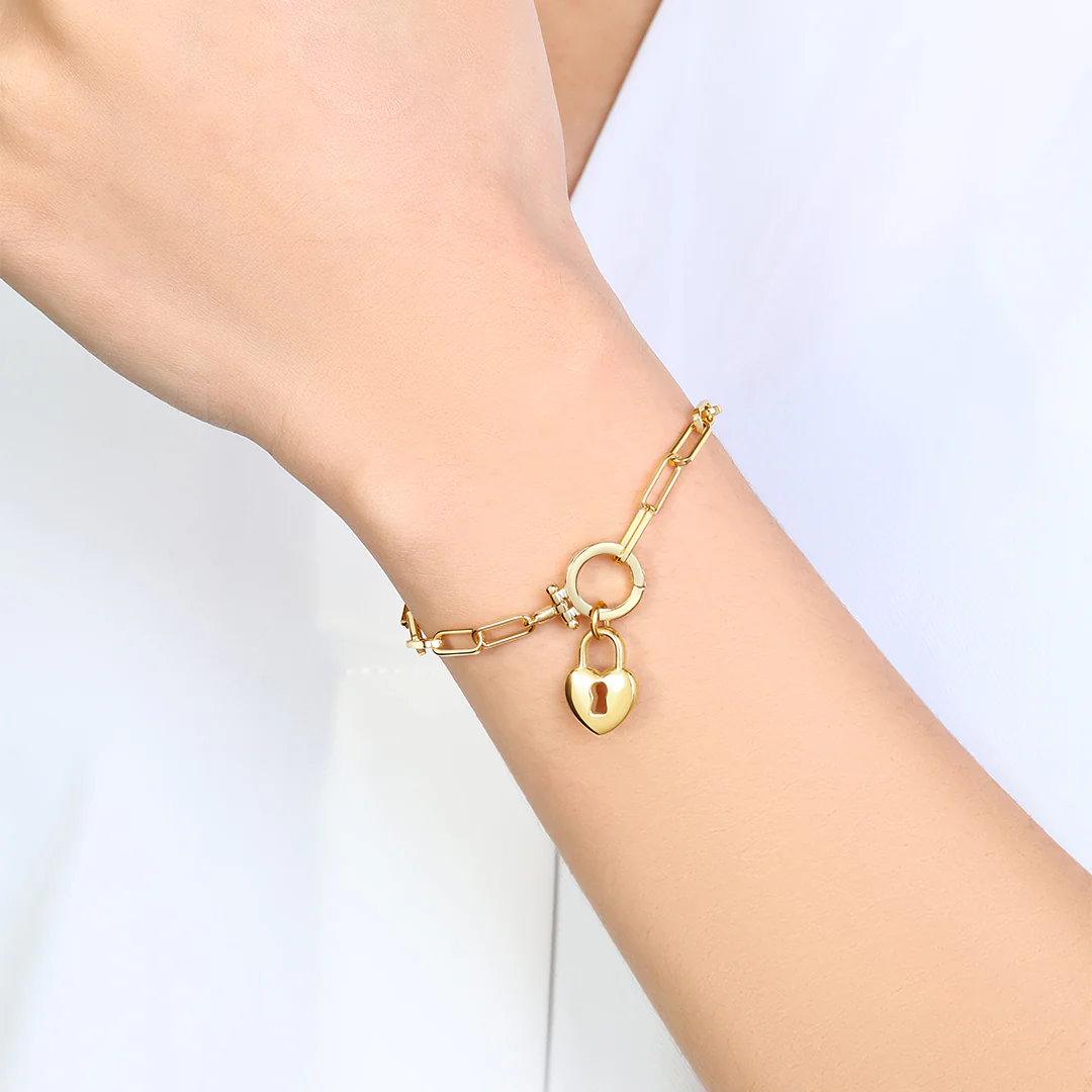 Heart Lock Charm - Image 2