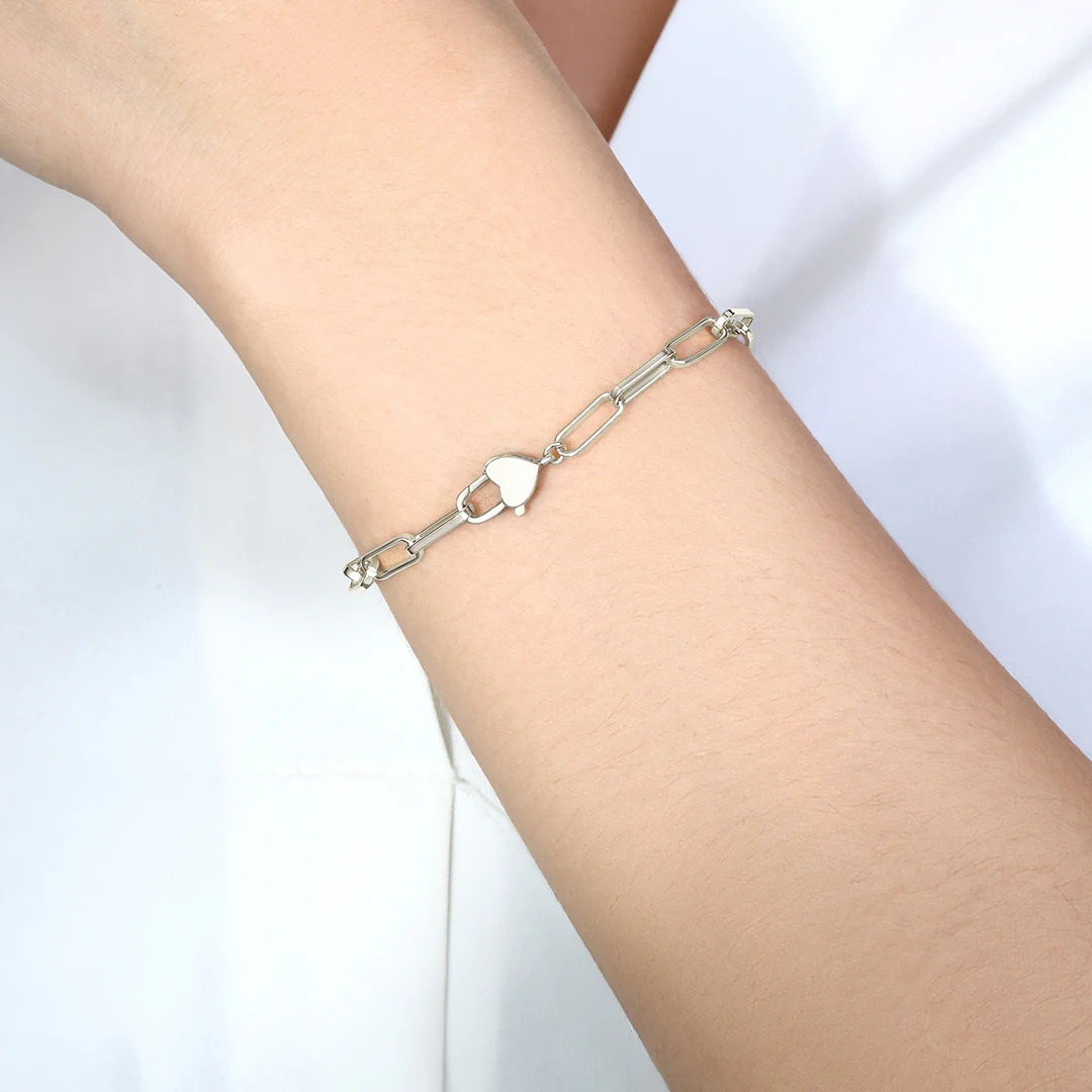 Heart Padlock Bracelet - Image 12