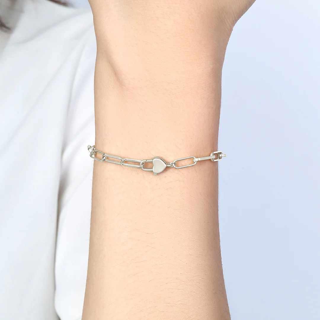 Heart Padlock Bracelet - Image 13