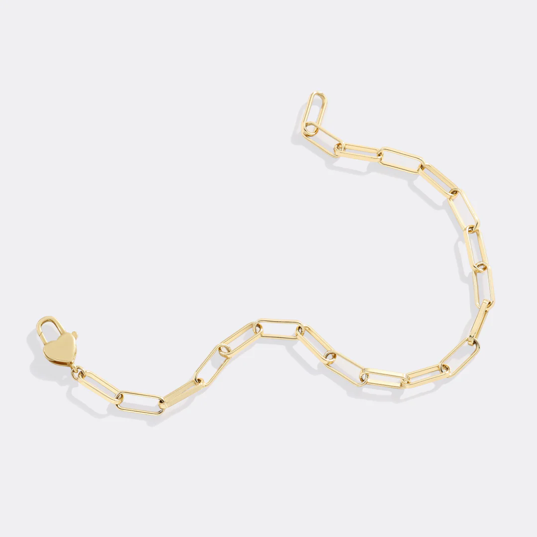 Heart Padlock Bracelet - Image 4