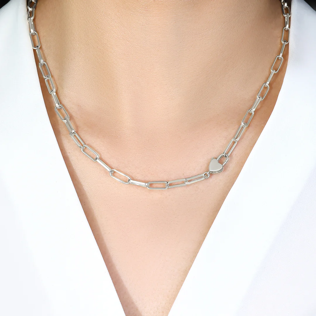Heart Padlock Necklace - Image 13