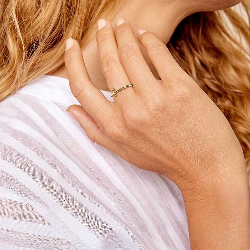 Horizon Cross Ring - Image 3