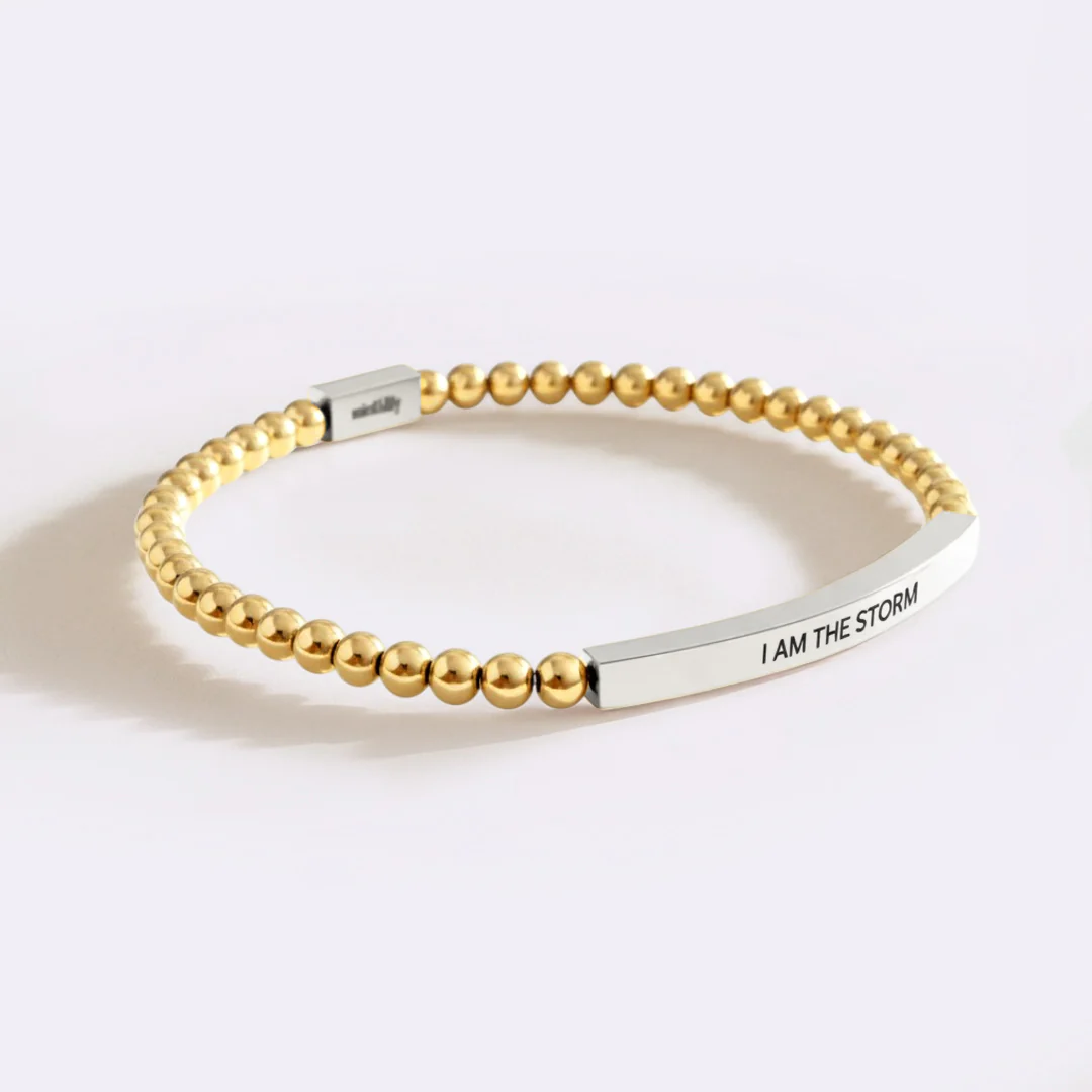 I Am The Storm Beaded Inspire Bracelet - Image 11