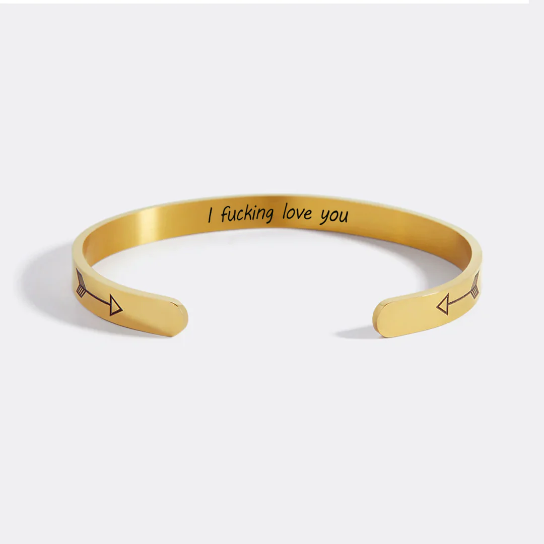 I Fucking Love You Cuff Bracelet - Image 20