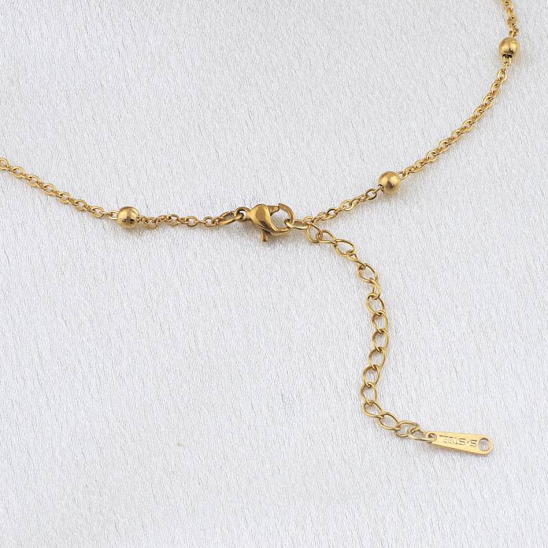 Droplet Birthstone & Initial Necklace - Image 14