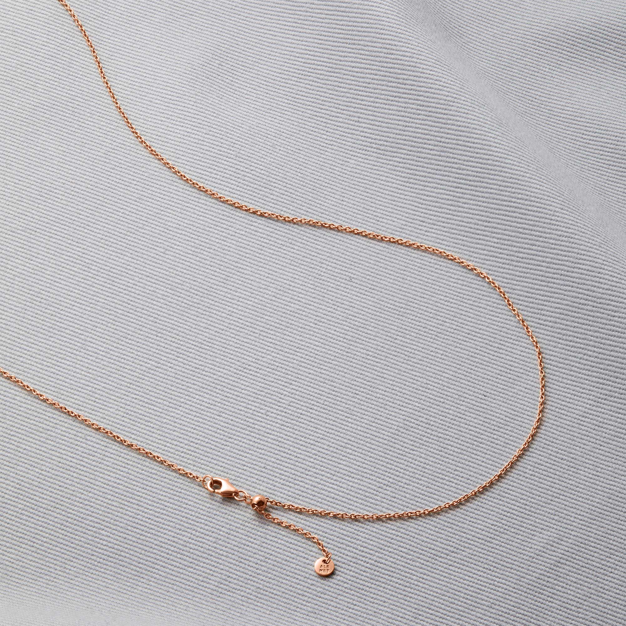 Italian Milano Sterling Silver Adjustable Chain Necklace - Image 30