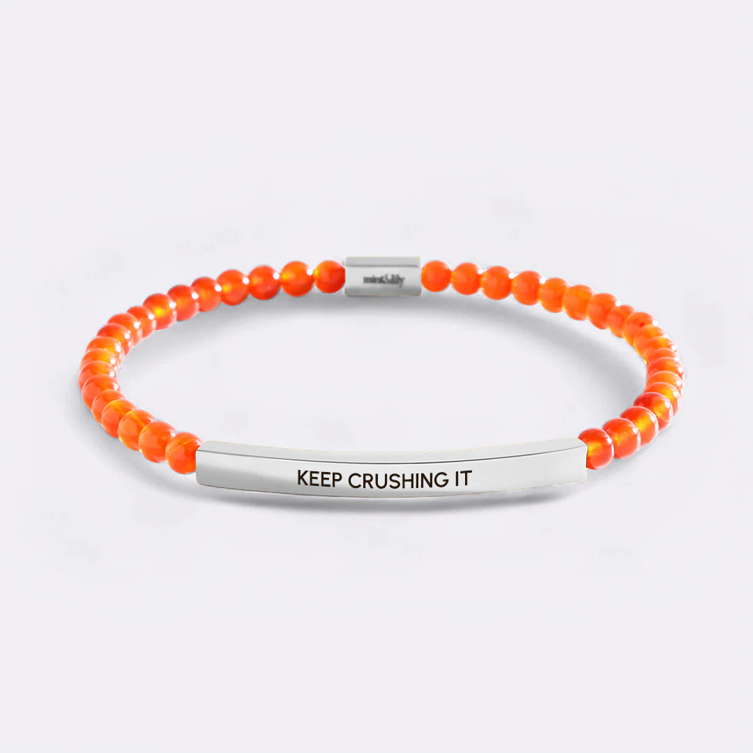 Keep Crushing It Beaded Inspire Bracelet - Image 10