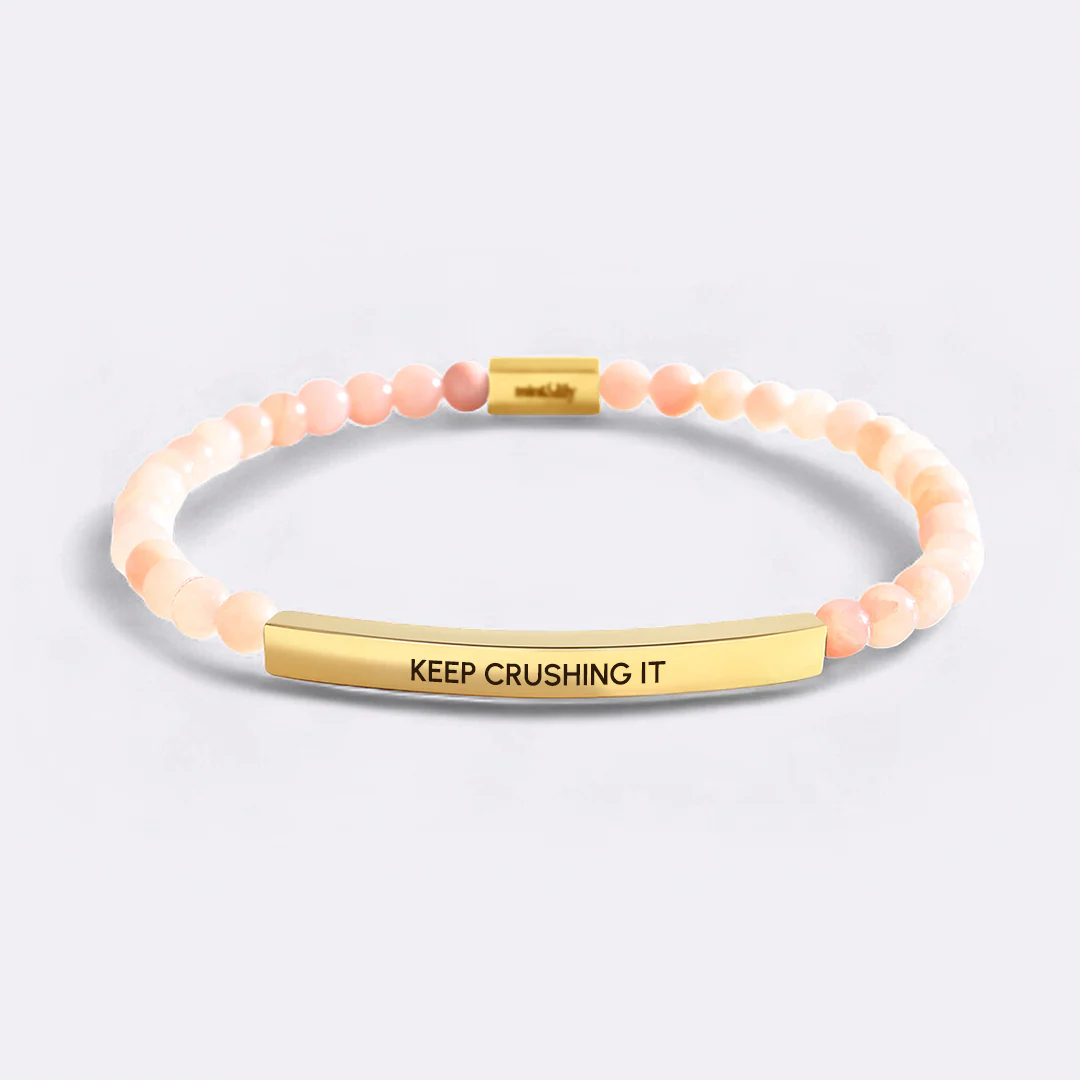 Keep Crushing It Beaded Inspire Bracelet - Image 3