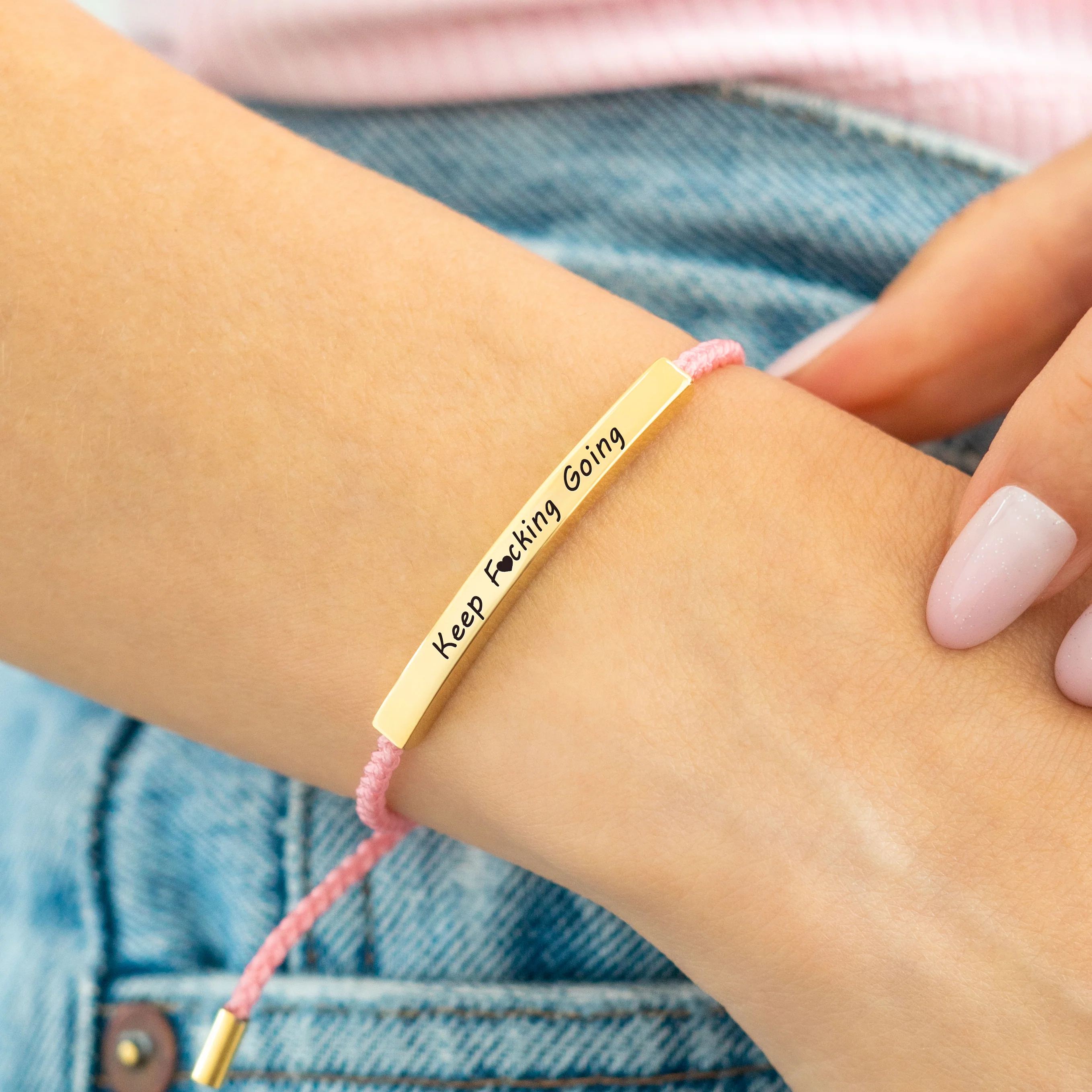 Keep Fcking Going Inspire Bracelet - Image 89