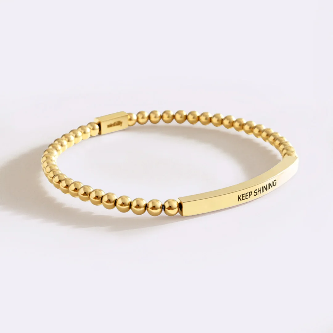 Keep Shining Beaded Inspire Bracelet - Image 6