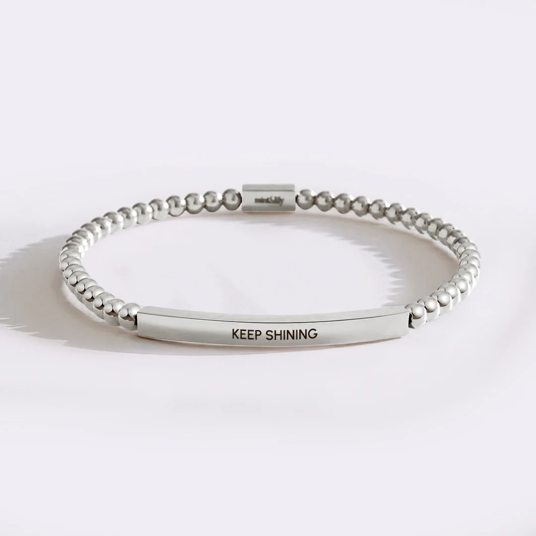 Keep Shining Beaded Inspire Bracelet - Image 8