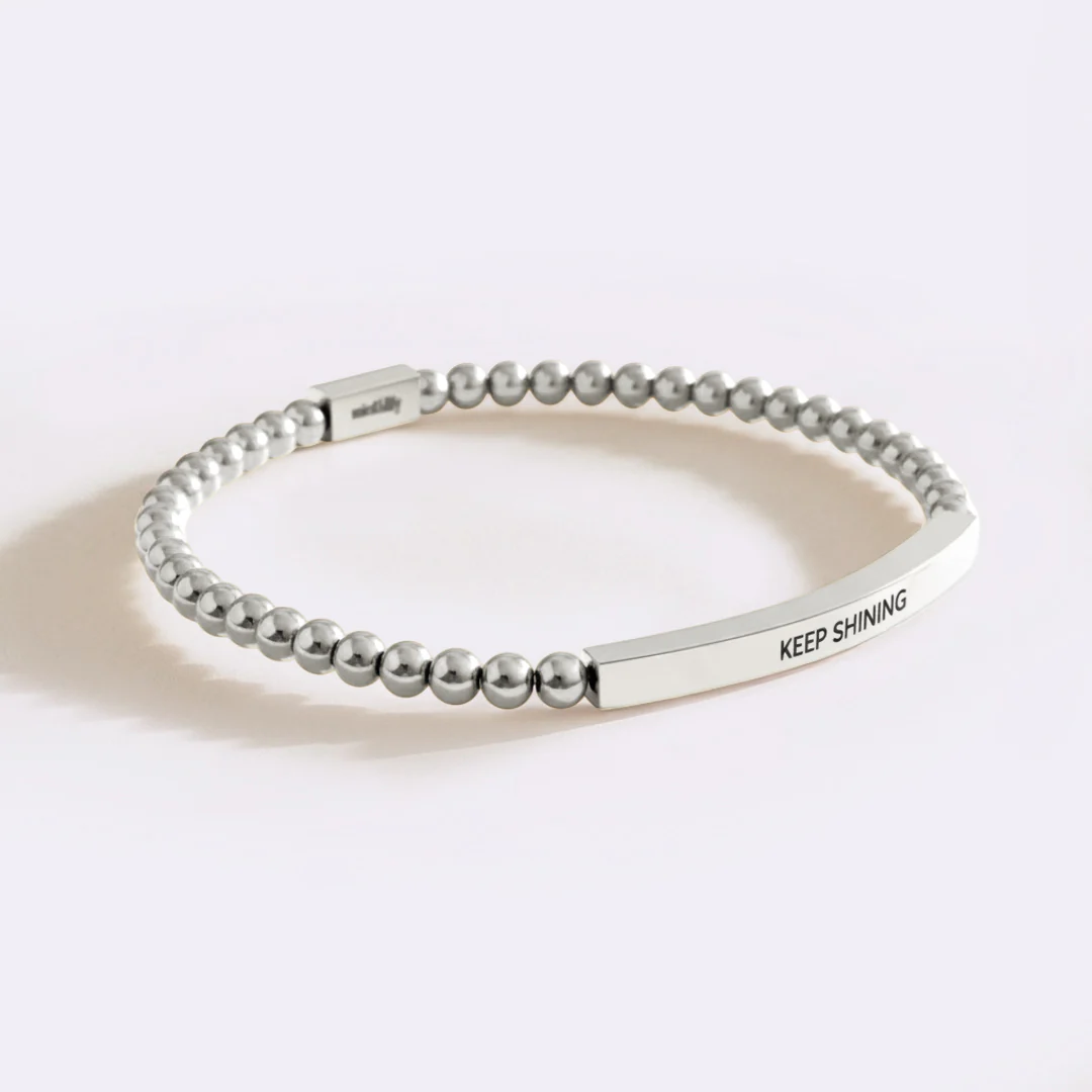 Keep Shining Beaded Inspire Bracelet - Image 9