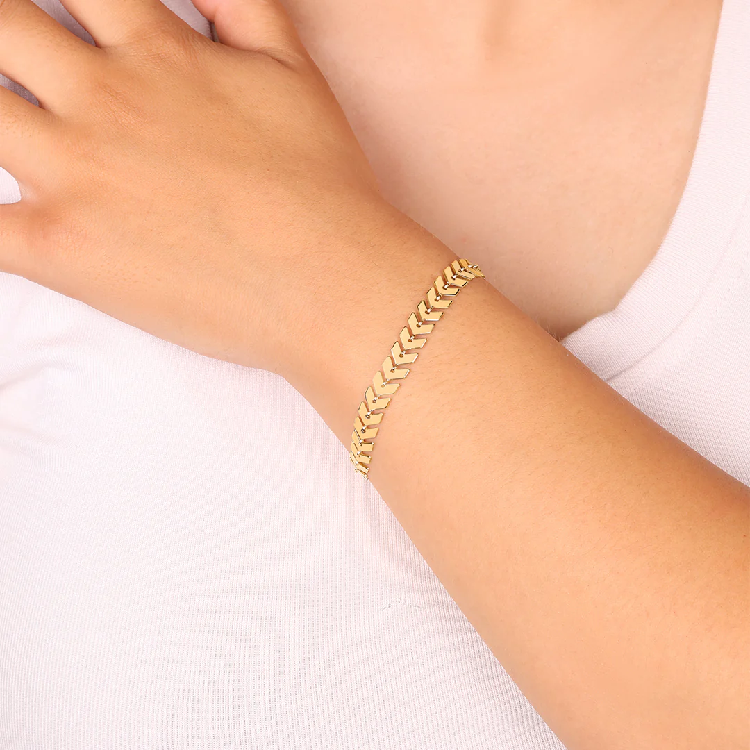 Leaf Chain Bracelet - Image 2