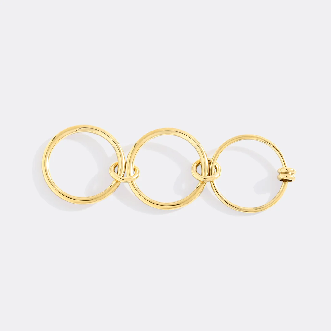 Linked Statement Fidget Rings - Image 3
