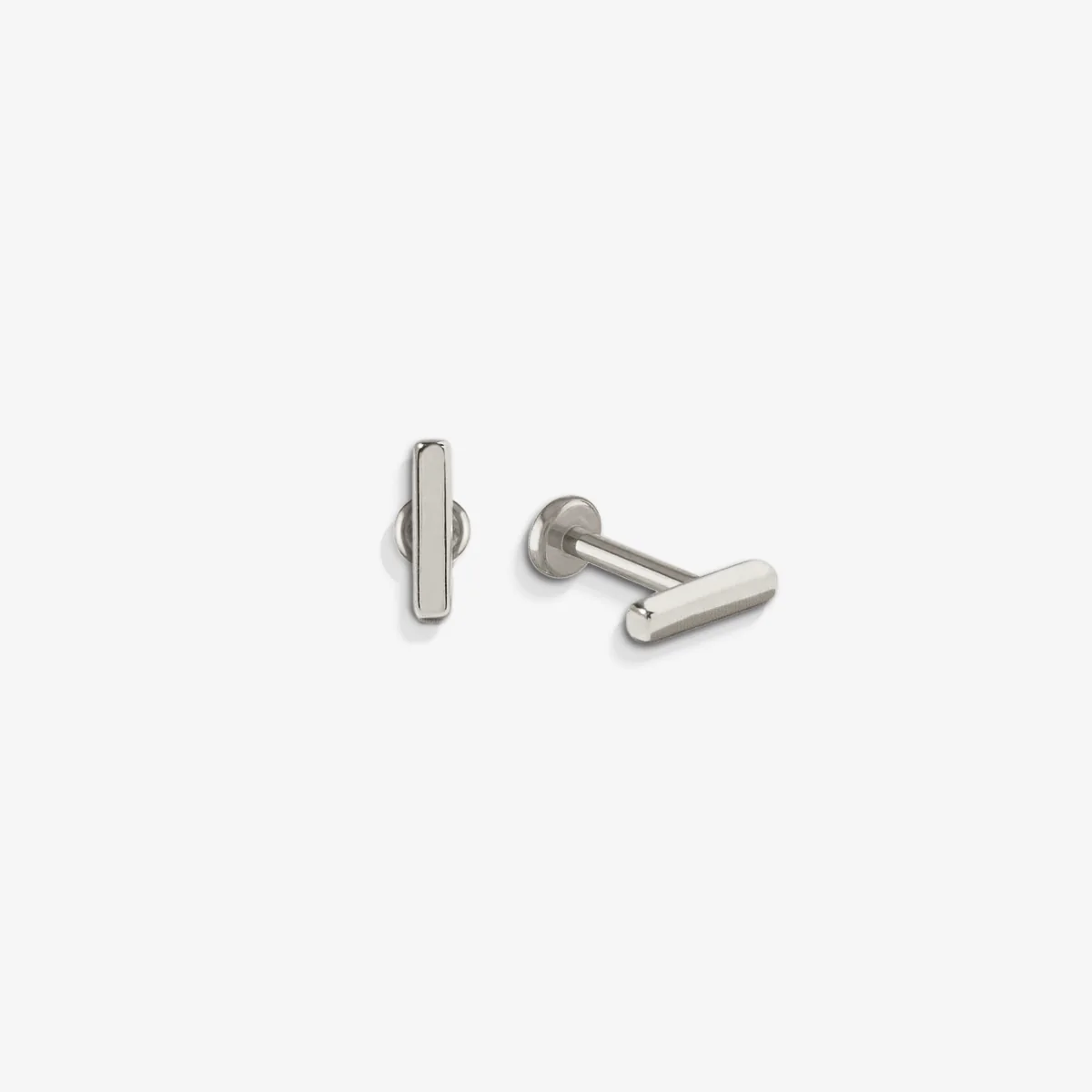 Little Bar Sleeper Flatback Earrings | 16g - Image 10