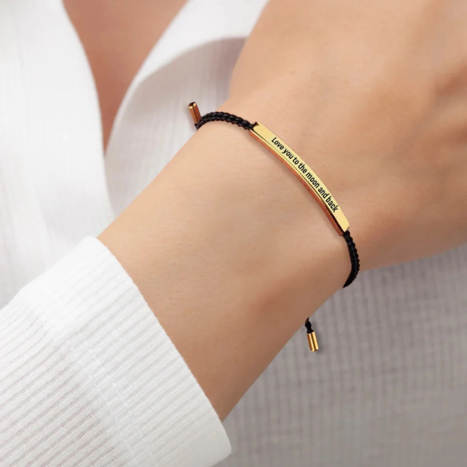 Love you to the moon and back Inspire Bracelet - Image 3
