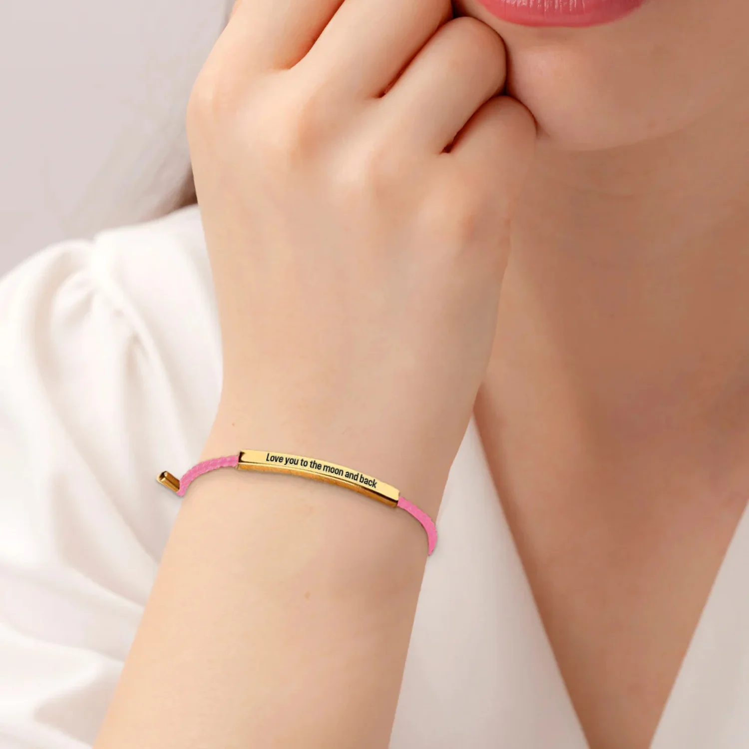Love you to the moon and back Inspire Bracelet - Image 8