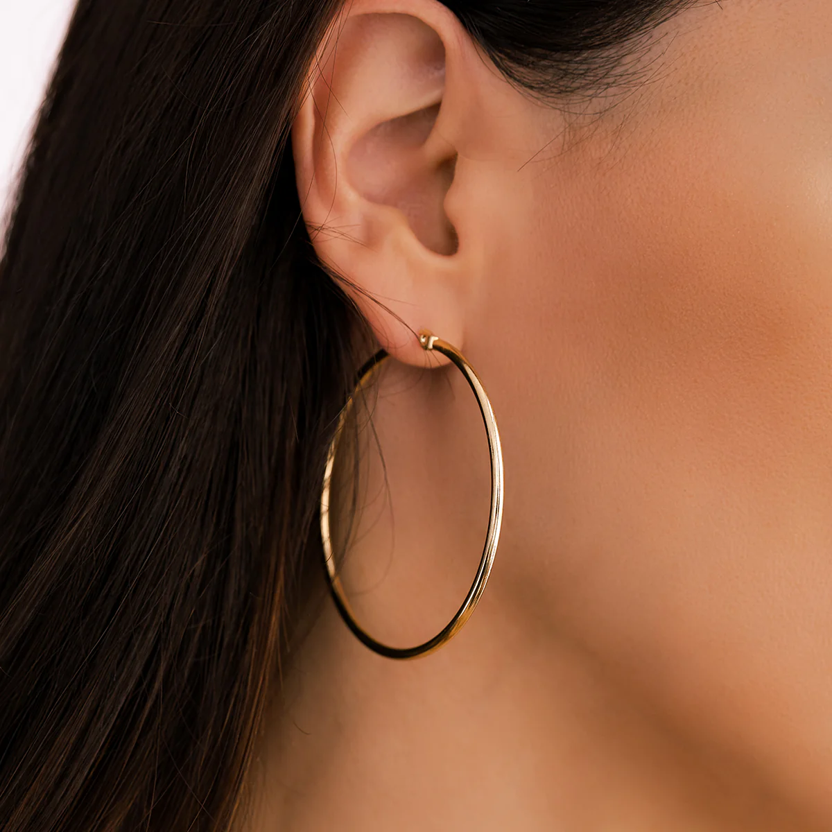 Lynette Large Hoop Earrings - Image 21
