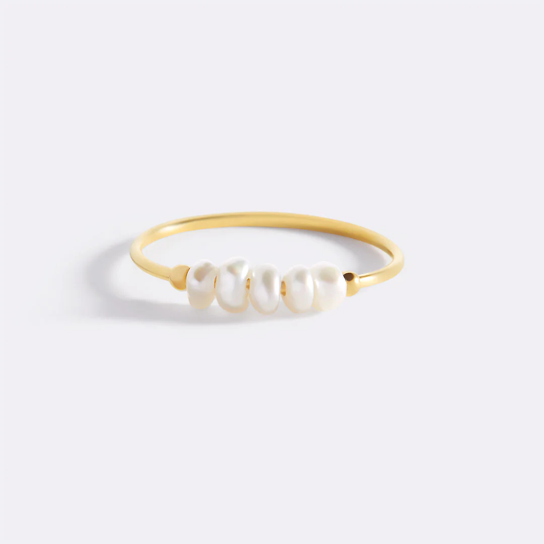 Mini Pearl Ring - Image 6