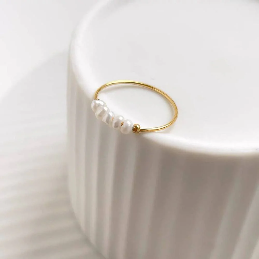 Mini Pearl Ring - Image 7