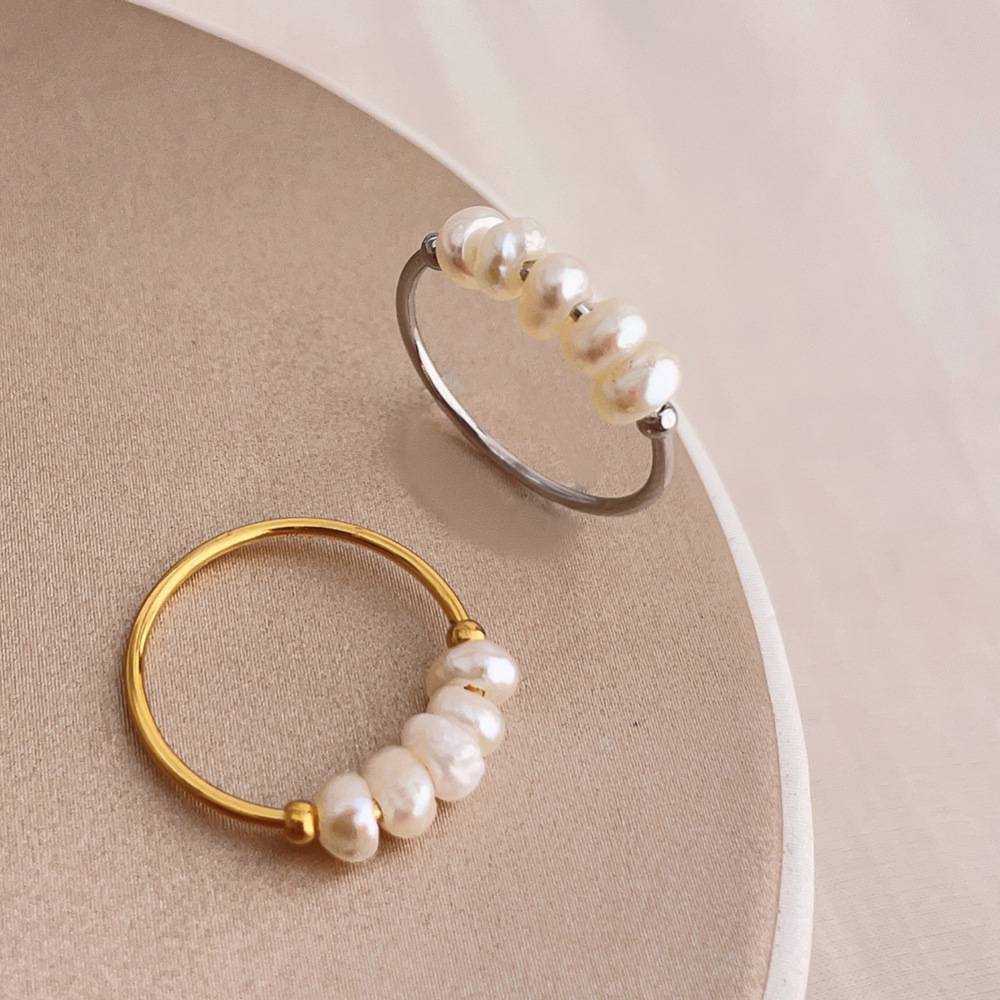 Mini Pearl Ring - Image 8