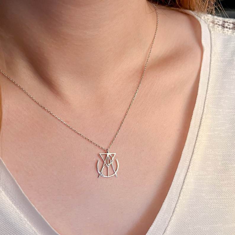 Minimalist Monogram Name Necklace - Image 15