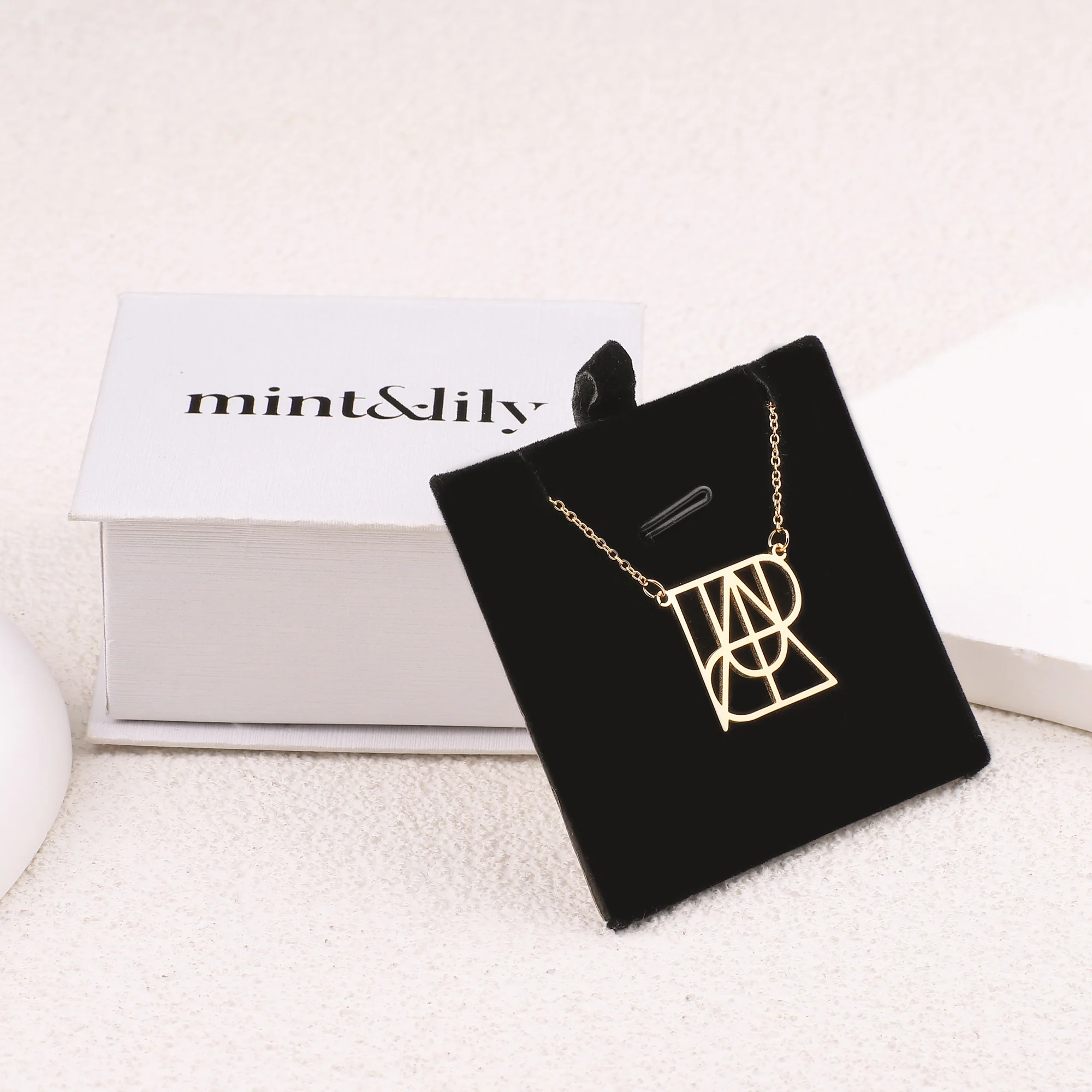 Minimalist Monogram Name Necklace - Image 26