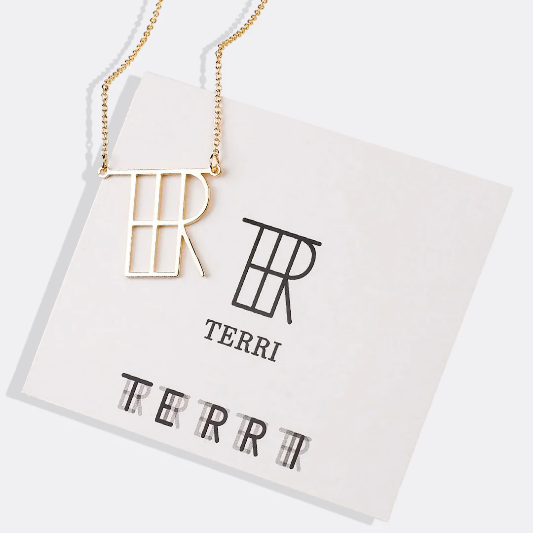Minimalist Monogram Name Necklace - Image 40
