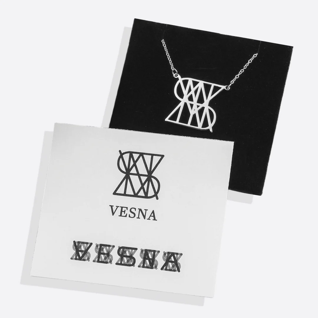 Minimalist Monogram Name Necklace - Image 42