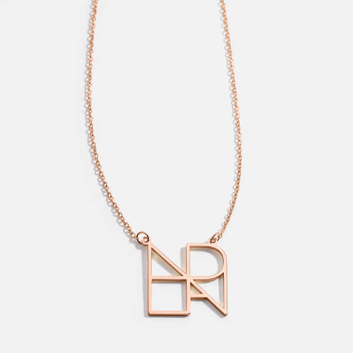 Minimalist Monogram Name Necklace - Image 48