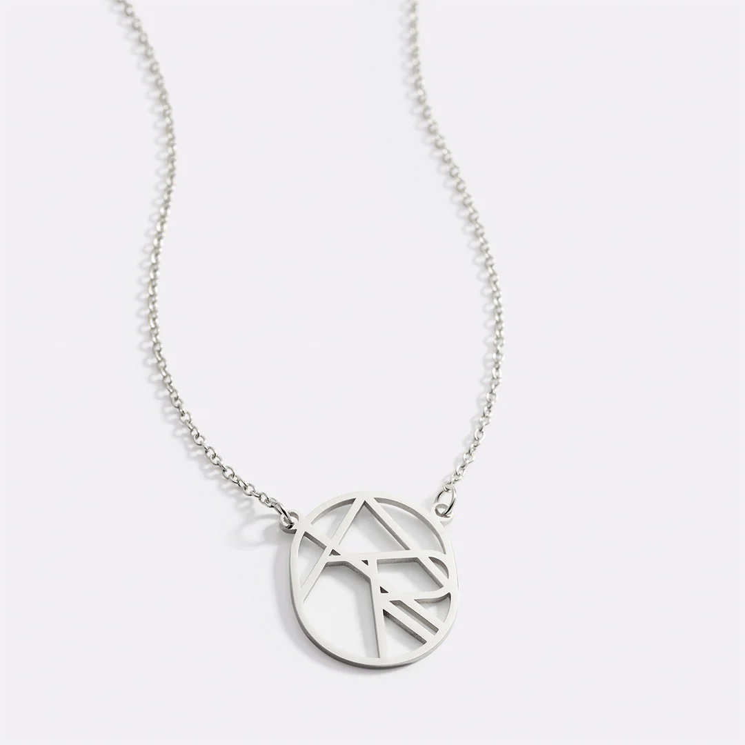Circular Minimalist Monogram Name Necklace - Image 18