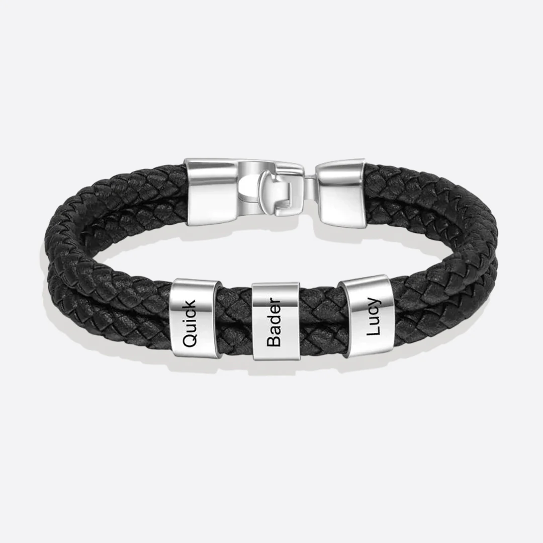 Minimalist Personalized Beaded Name Bracelet - Image 24