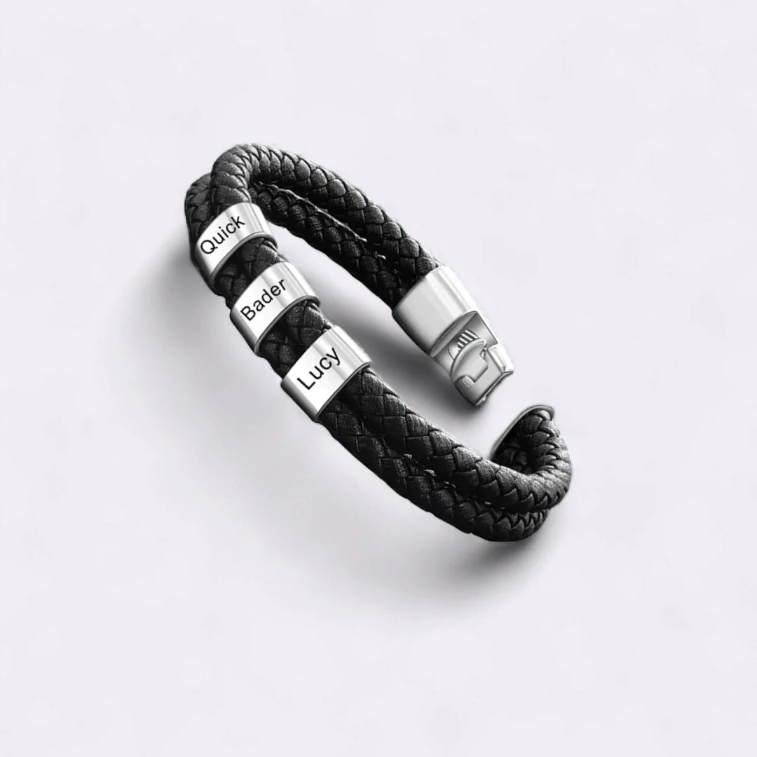 Minimalist Personalized Beaded Name Bracelet - Image 30