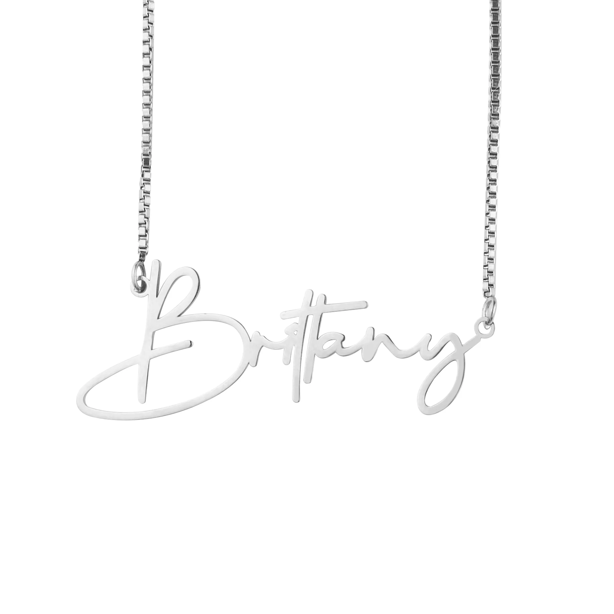 Modern Name Necklace - Image 15