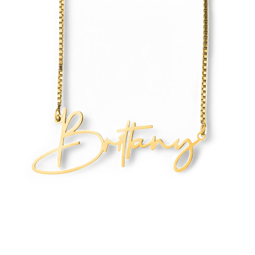Modern Name Necklace - Image 3
