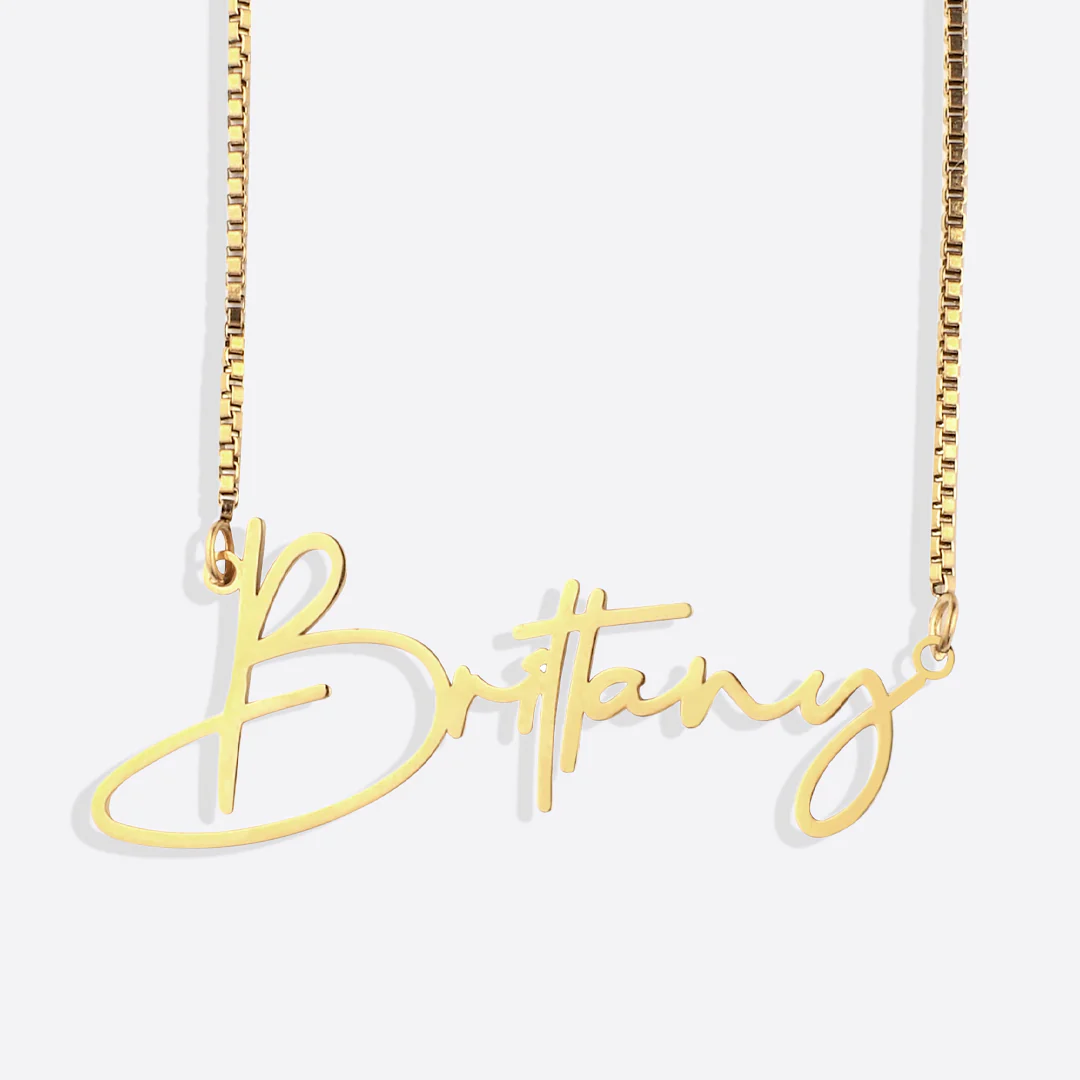 Modern Name Necklace - Image 39